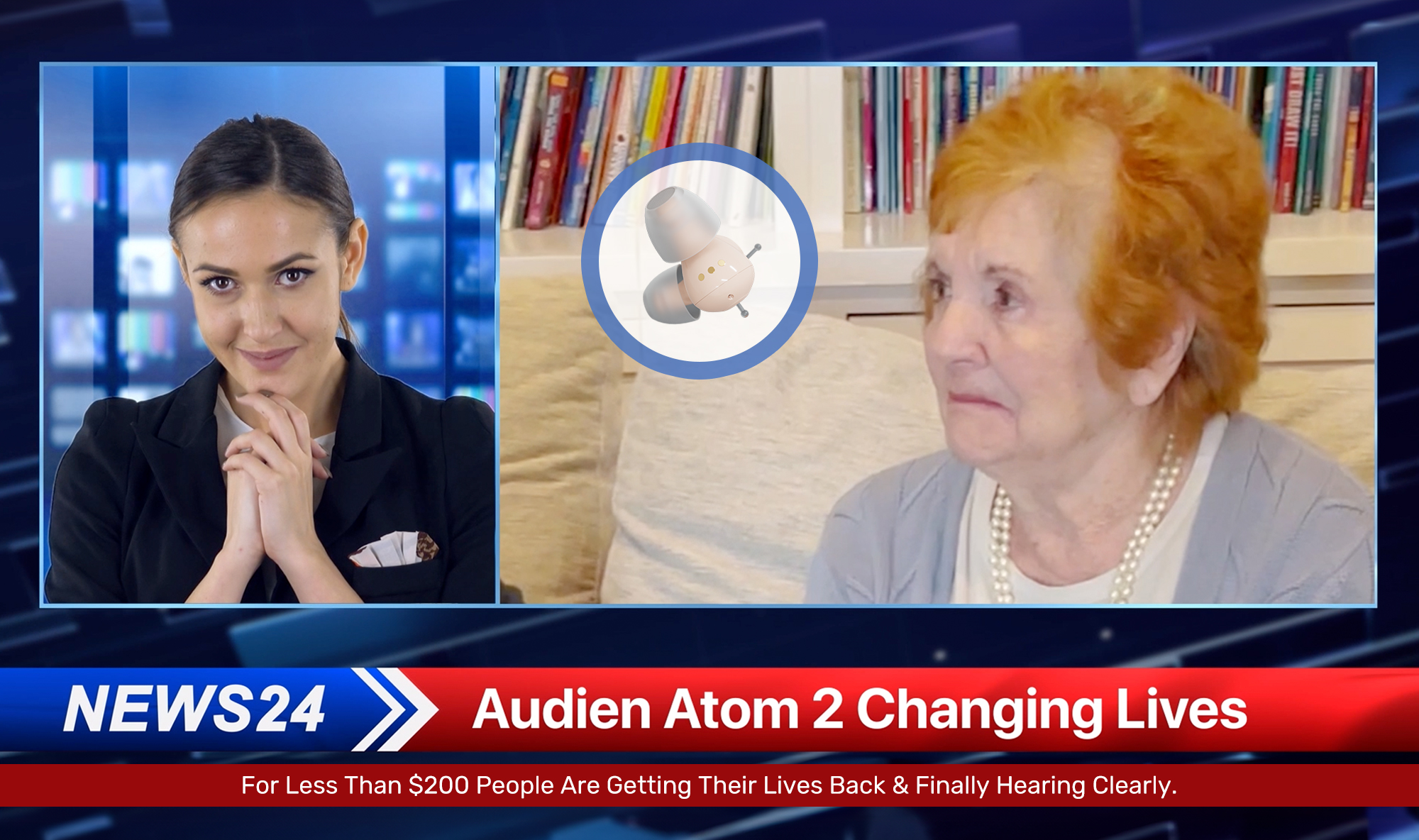 Audien Atom 2 hearing aid